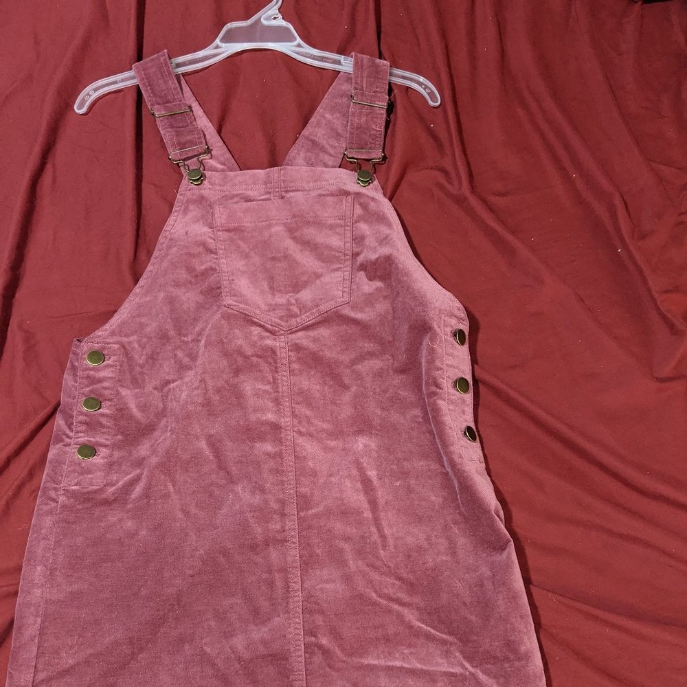 Overalls with skirt